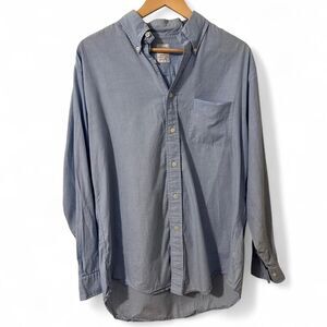 Brooks Brothers Blue ‘Madison ‘  mens button-down shirt size medium